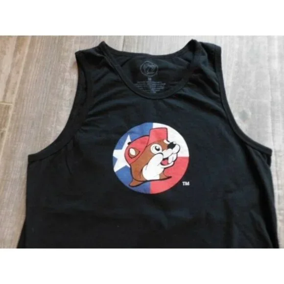 Buc-ee's Beaver Texas Black Tank Unisex size Medium - Picture 2 of 2